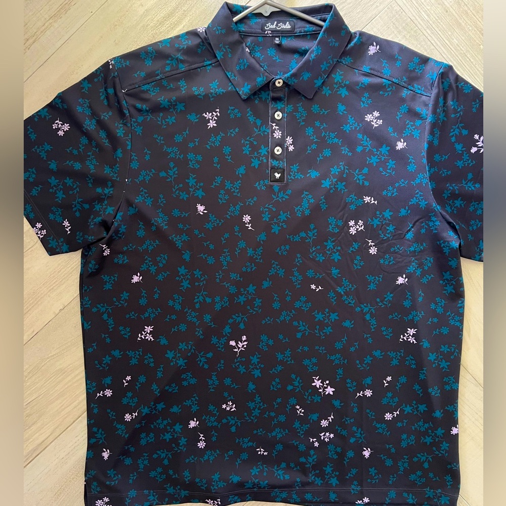 Bad Birdie Men's Shush Polo